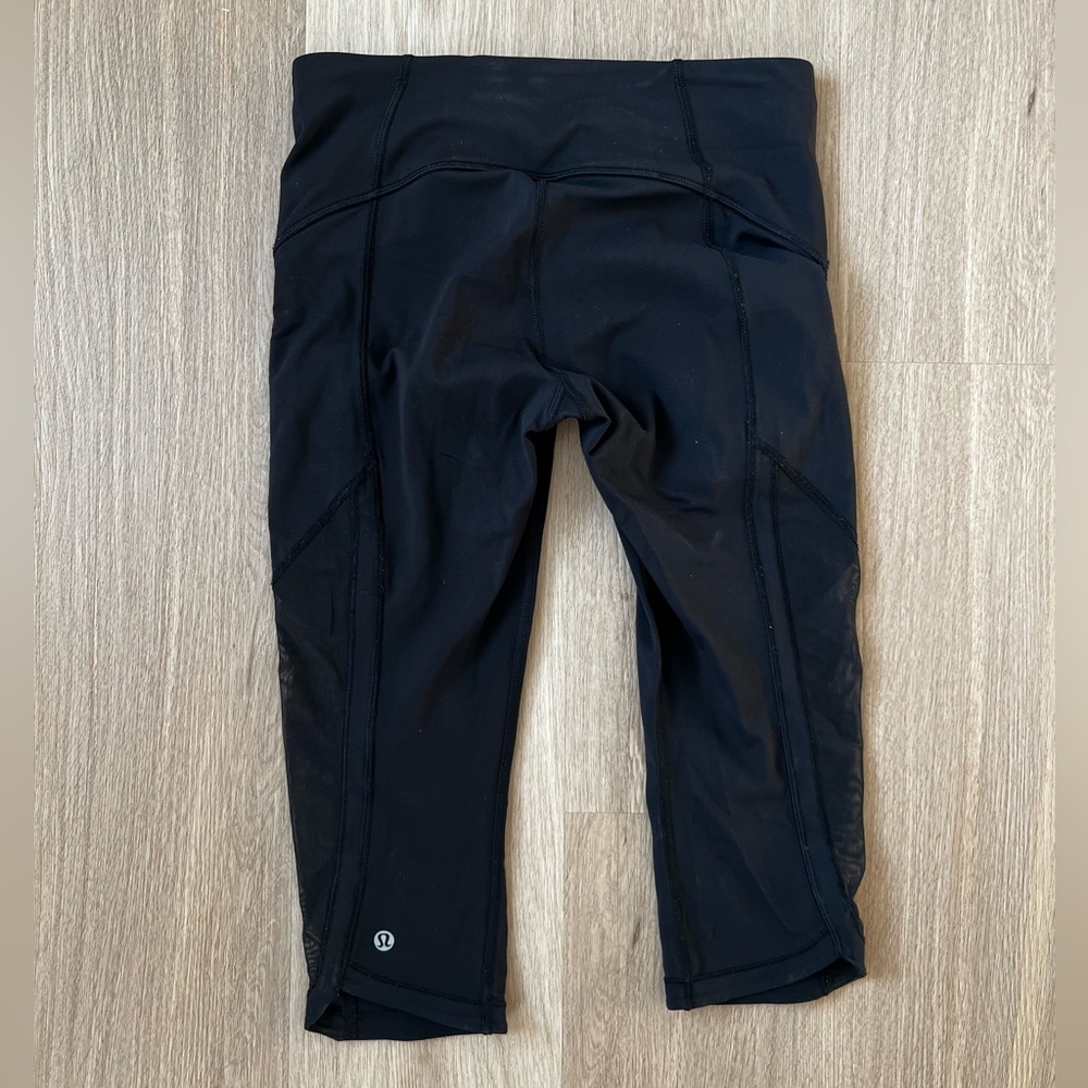 Lululemon Sun Runner Crop 18” Inseam Cropped Leggings - Picture 1 of 4